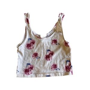 Forever 21 Floral Crop Top
